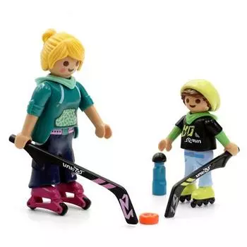 Playmobil Duo Pack Inline Hockey 71209, 1 шт., популярные игрушки в Корее