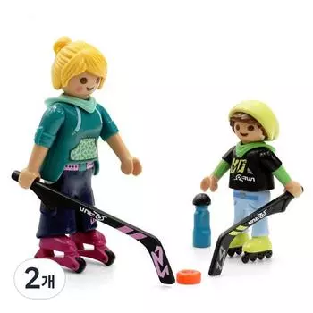 Playmobil Duo Pack Inline Hockey 71209, 2 шт., популярные игрушки в Корее