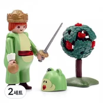 Playmobil Frog Prince Figure Set 71169, 2 комплекта, популярные игрушки в Корее
