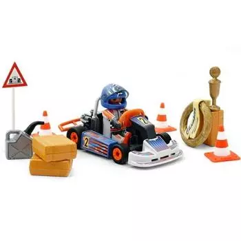 Playmobil Kart Racing Gift Set 71187, 1 набор, популярные игрушки в Корее
