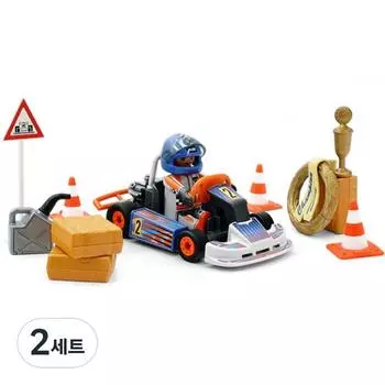 Playmobil Kart Racing Gift Set 71187, 2 sets, popular toys in Korea