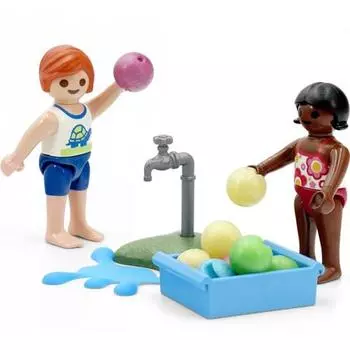 Playmobil kids и водные шары 71166, 1 набор, популярные игрушки в Корее