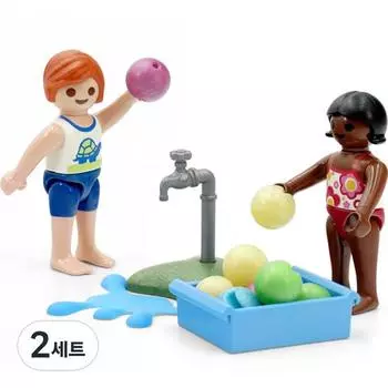 Playmobil kids и водные шары 71166, 2 набора, популярные игрушки в Корее