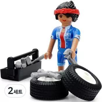 Playmobil Mechanic 71164, 2 набора, популярные игрушки в Корее