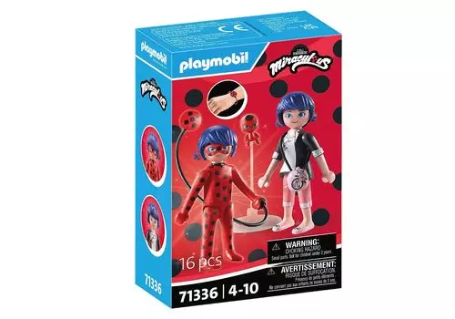 Playmobil Miraculous Ladybug Cat Noir Маринетт Божья коровка 71336 & &