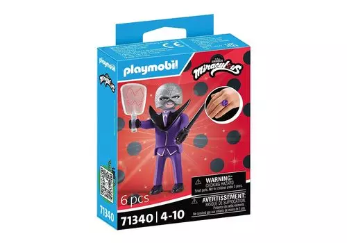 Playmobil Miraculous Ladybug Кот Нуар Бражник 71340 &