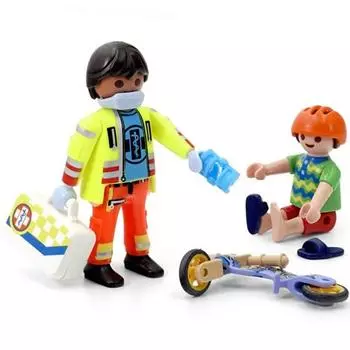 Playmobil Парамедик и ребенок 71245, популярные игрушки в Корее