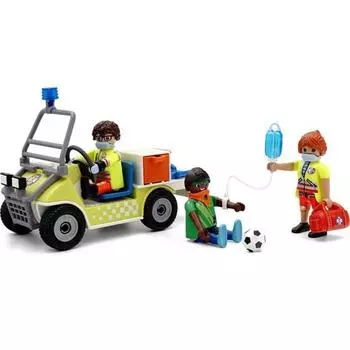 Playmobil Парамедик и спортсмен 71204, популярные игрушки в Корее