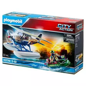 Playmobil Полицейский гидросамолет 70779, популярные игрушки в Корее