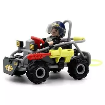 Playmobil Полицейский спецназ Quad 71147, популярные игрушки в Корее