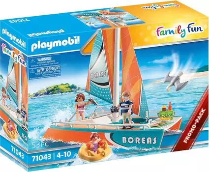 Playmobil Семейный Веселый Катамаран (2023) 71043