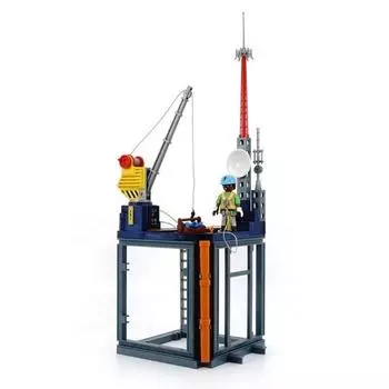 Playmobil Starter Pack Construction Worker and Winch Toy, популярные игрушки в Корее
