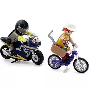 Playmobil Starter Pack Cop and Jewel Thief 71255, популярные игрушки в Корее