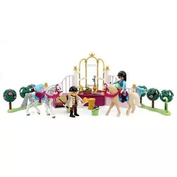 Playmobil Урок верховой езды 70450, популярные игрушки в Корее