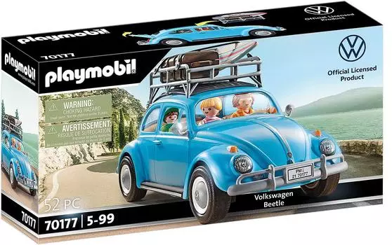 Playmobil Volkswagen Beetle 70177 Немасштабная фигурка Синий