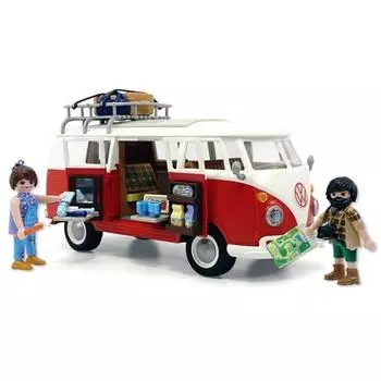 Playmobil Volkswagen T1 Camping Bus 70176, популярные игрушки в Корее