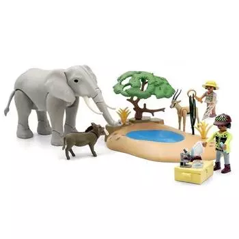 Playmobil Waterhole and Elephant 71294, популярные игрушки в Корее