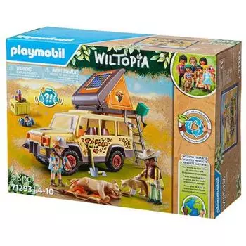 Playmobil Wiltopia Lion и внедорожник 71293, популярные игрушки в Корее