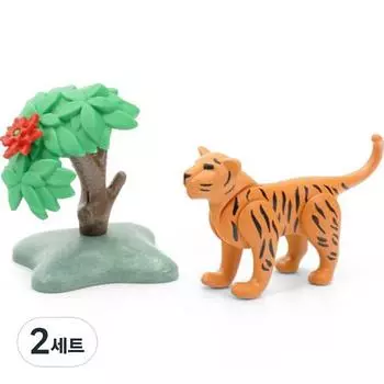 Playmobil Young Tiger 71067, 2 sets, popular toys in Korea