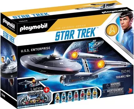 Playmobil Звездный путь : Космическая операция USS. Предприятие NCC-1701 (2023) 70548