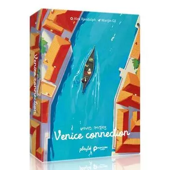 playte Настольная игра Venice Connection Connecting Routes, разные цвета