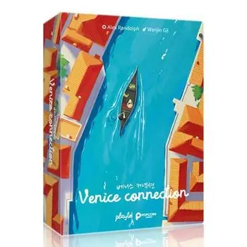 playte Venice Connection Connecting Routes Board Game, popular Korean game