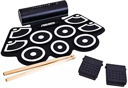 PLAYTECH Roll Up Drum 9 пэдов Педаль в комплекте Динамик Выходной разъем для наушников Входной разъем MP3 - - -