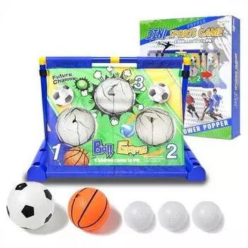 PlayToys Moving Mini Goalpost 3 в 1 спортивная игра, популярная корейская игра