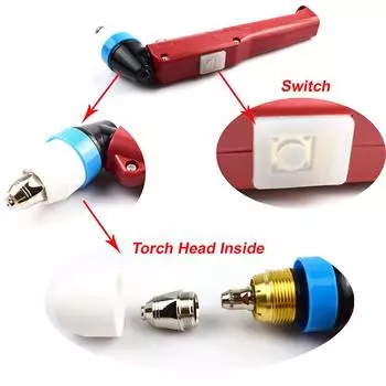 Плазменный резак Плазменный резак Полезный черный + красный + розовый