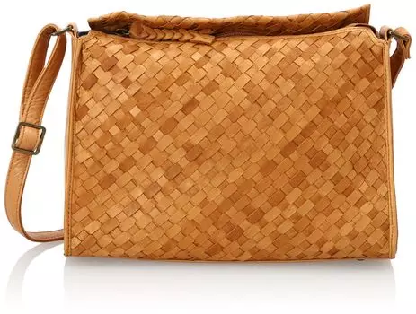 Плечевая КОЖА ПОНИ Верблюжий [WANAKA] Женская верблюд