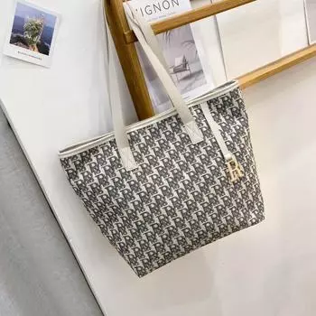 Плечевая Ручная Холщовая Сумка Досуг Колледж Женский Рюкзак Простой Большая Вместимость Путешествия Тренд светло-серый