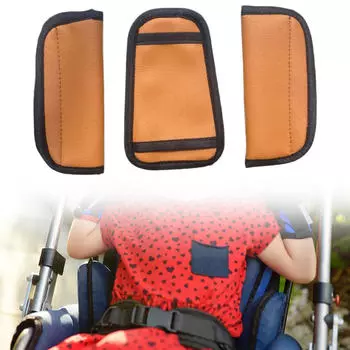 Плечевой чехол Защитные чехлы для ремней коляски с подножкой для коричневый