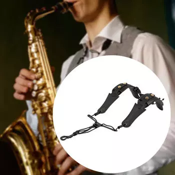 Плечевой ремень для саксофона, профессиональный, ремень для саксофона для любителей музыки тенор-баритона