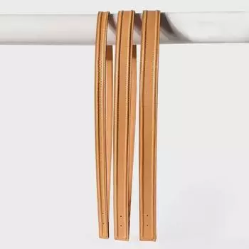 Плечевой ремень для сумки MHS-C-53 Camel из кожи растительного дубления, оригинальный цвет медового воска — большой/маленький сменный аксессуар.