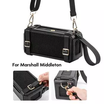 Плечевой ремень из искусственной кожи, защитный чехол-держатель для беспроводной связи, противоударный и стильный