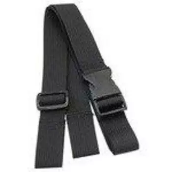 Плечевой ремень короткий (ТИОГА) (Сумка для велосипедов) чёрный