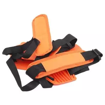 Плечевой ремень триммера для оборудования Прочный нейлоновый двойной плечевой ремень None жёлтый