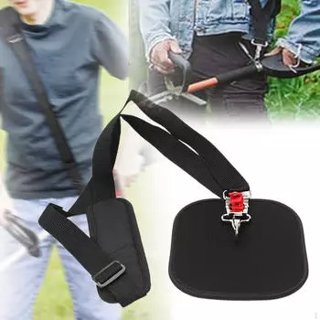 Плечевой ремень триммера, нейлон, ремень для прополки, прочный, одинарная накладка Weed Eater для