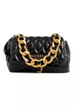 Плечо DEMA MINI CROSSBODY FLAP BLA [Guess] Женская
