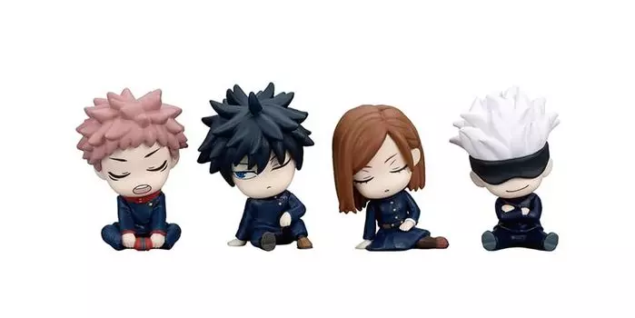 Плечо Zun Все 4 типа набор Gacha Capsule игрушка Fig.Jujutsu Kaisen-2-