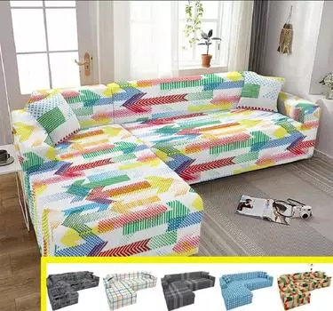 Плед на диване, полный комплект, диван для гостиной, утолщенная молочная шелковая ткань, четыре сезона, общий защитный чехол для мебели S 1seater 90-140cm