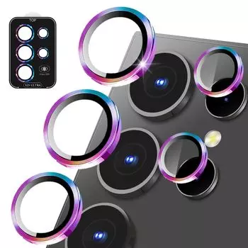 Пленка для камеры Sotarino для Galaxy S25, защитная пленка для объектива камеры из закаленного сплава 9H, независимая защитная крышка для камеры с защитой от передержки для Galaxy S25