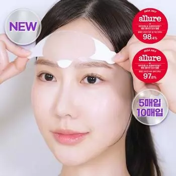 Пленка для лица Biohealbo Probioderm Melting Collagen Deep Shot, 5 порций, специальное предложение (+Коллагеновая вода 91 спрей 15мл)/10 листов Deep Shot Forehead Film 5 servings + Mist 15ml