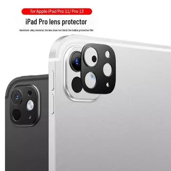 «Пленка для объектива iPad Pro 11 (2024) и металлическая наклейка для iPad Pro 13 (13)» iPad Pro 11-inch Metal Sticker чёрный