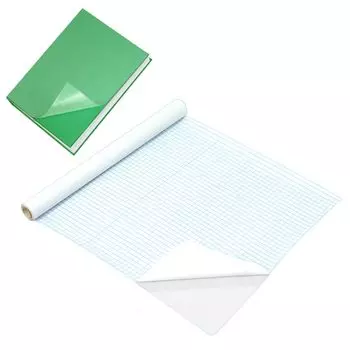 Пленка для обложки книги WeBirth, рулон 45 см x 5 м, подходит для форматов до A3, матовая текстурная переплетная пленка [Японский магазин/широкое использование] (5м Прозрачный)