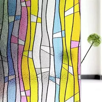 Пленка для окон без клея, защитная пленка для окон, самоклеящаяся виниловая пленка для окон, статические самоклеящиеся наклейки для дома 30x100cm