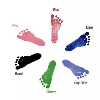 Пленка для снятия отпечатков ручек и ножек без чернил, без контакта с кожей, чистая и безопасная, запечатлейте драгоценные моменты, отпечаток лапки новорожденного или домашнего животного