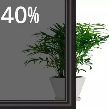 Пленка для тонировки окон для автомобилей, защитная пленка для лобового стекла, затемняющая пленка для лобового стекла, защищающая от тепла и ультрафиолета, солнцезащитная пленка для лобового стекла автомобиля 40x100 cm