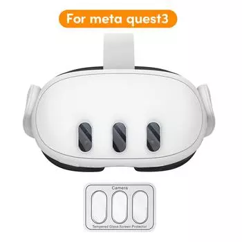 Пленка для защиты объектива для дисплея гарнитуры Quest3, закаленные стеклянные пленки, высокочеткая и маслоотталкивающая защитная пленка
