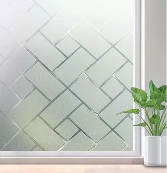 Пленка для защиты окон, наклейка на окна с матовым стеклом, виниловое покрытие для домашнего офиса, ванной комнаты, декоративное 30x100cm